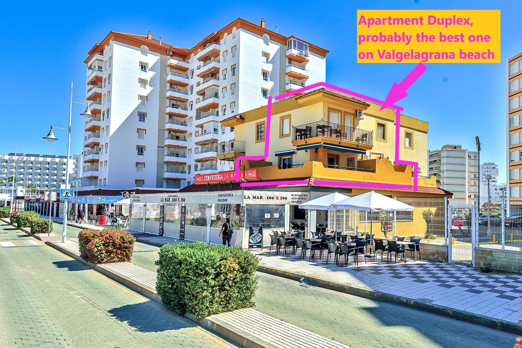 Apartment Beachfront Duplex 1ª Linea & Terraces Oceanfront
