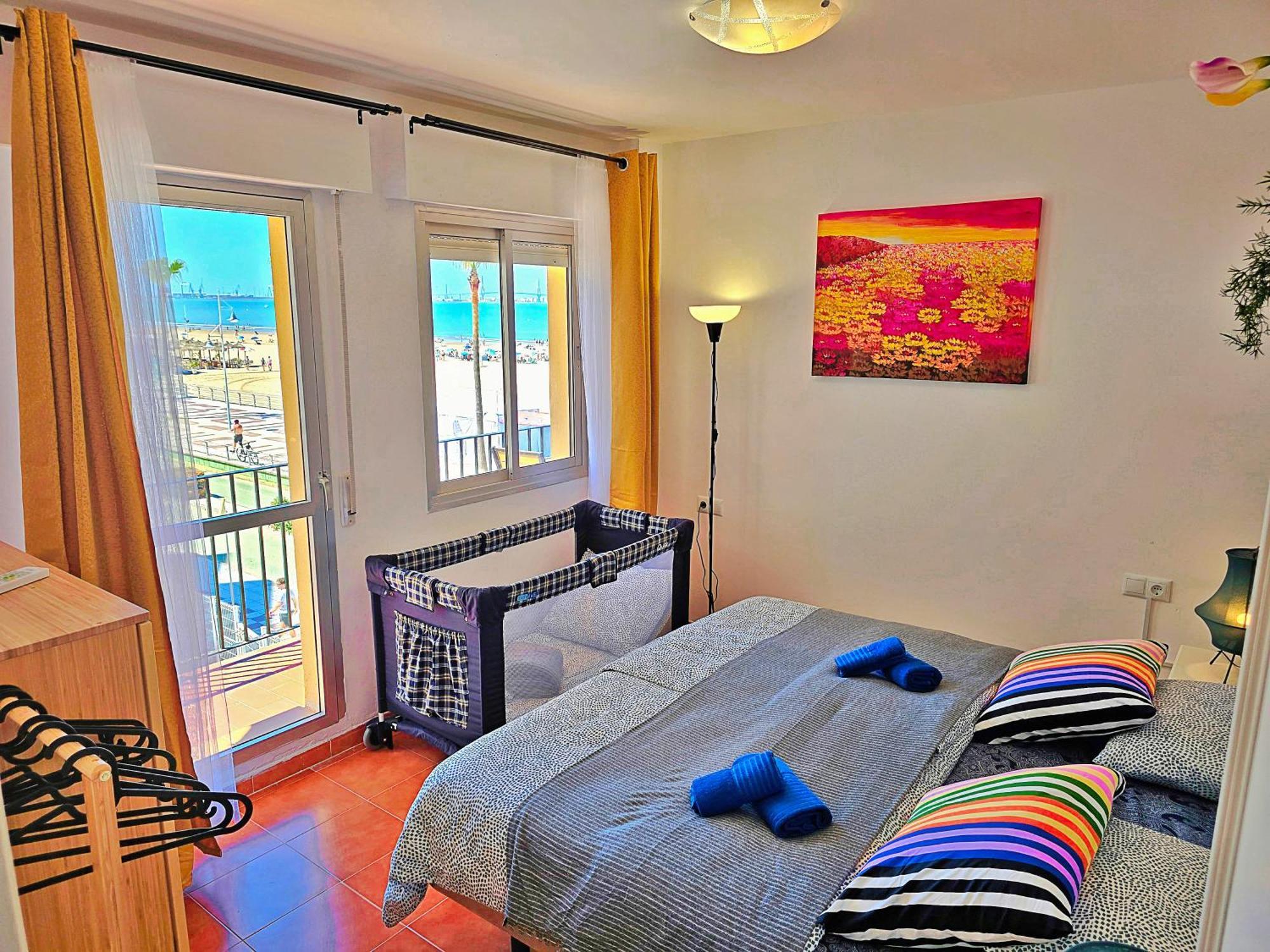 Beachfront Duplex 1ª Linea & Terraces Oceanfront El Puerto de Santa Maria